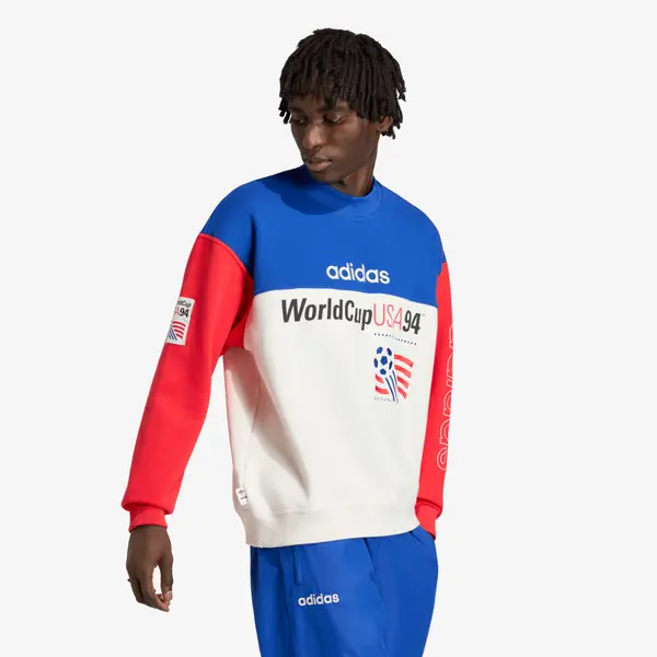 adidas Originals Hoodica adidas Graphic Sweatshirt Team Royal Blue/ Cloud White S