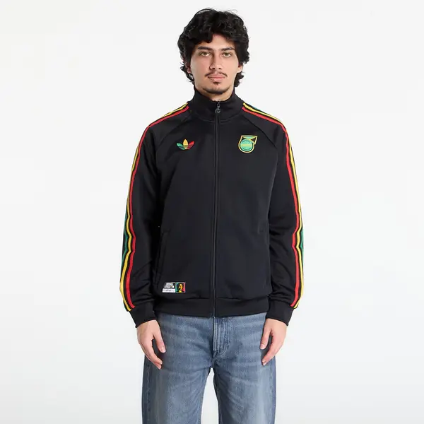 adidas Originals Hoodica adidas Jamaica X Bob Marley Originals Track Top Black S