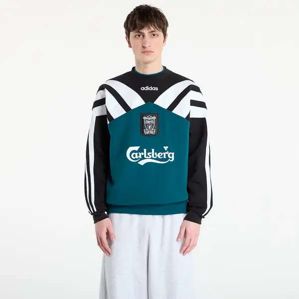 adidas Originals Hoodica adidas Liverpool Fc Crew Sweat 95 Rich Green/ Black S