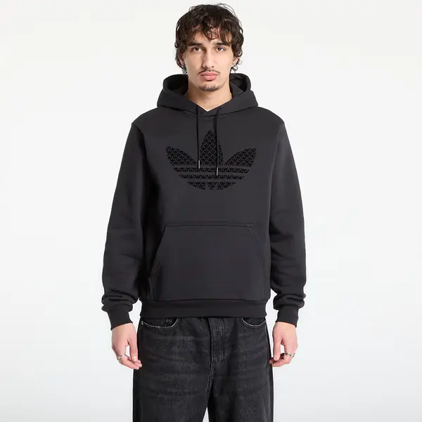 adidas Originals Hoodica adidas Monogram Infill Hoodie Black L