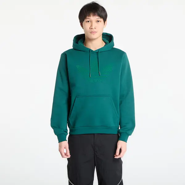 adidas Originals Hoodica adidas Monogram Infill Hoodie Collegiate Green L