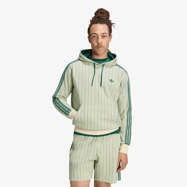adidas Originals Hoodica adidas Pinstripes Hoodie Warm Vanilla M