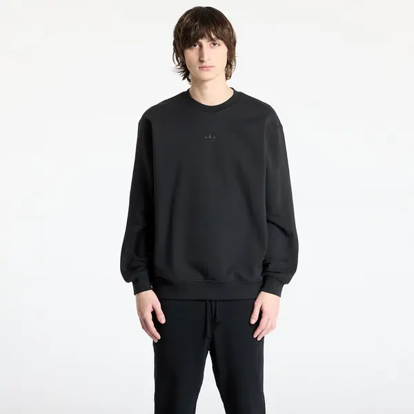 adidas Originals Hoodica adidas Premium Essentials Crew Sweatshirt Black S
