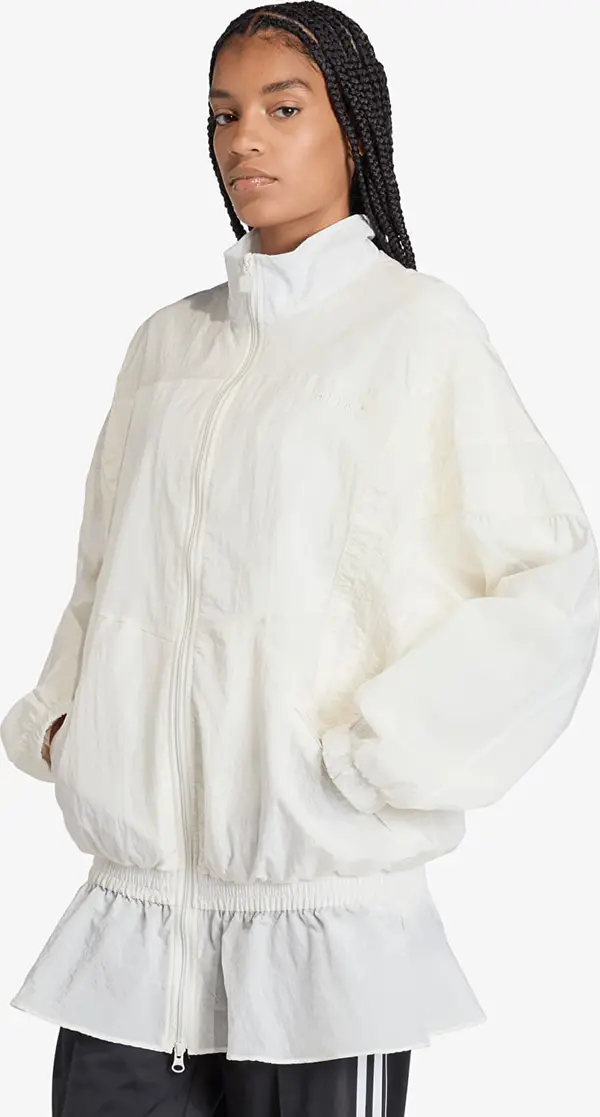 adidas Originals Hoodica adidas Santiago Woven Track Top Off White XL