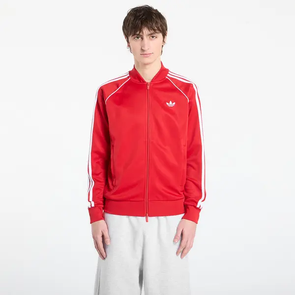adidas Originals Hoodica adidas Sst Track Top Better Scarlet/ White XL