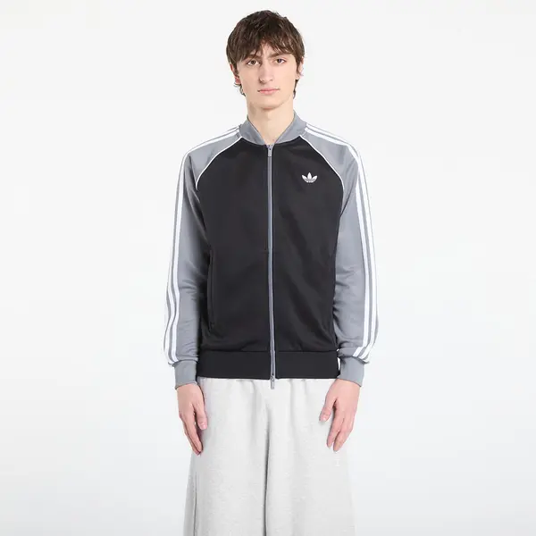 adidas Originals Hoodica adidas Sst Track Top Black/ Grey/ White XXL