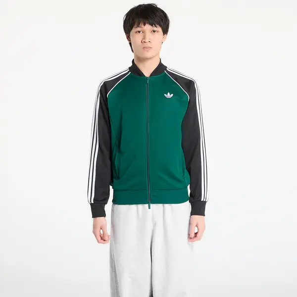adidas Originals Hoodica adidas Sst Track Top Collegiate Green S