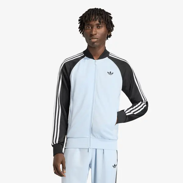 adidas Originals Hoodica adidas Sst Track Top Crystal Sky XXL