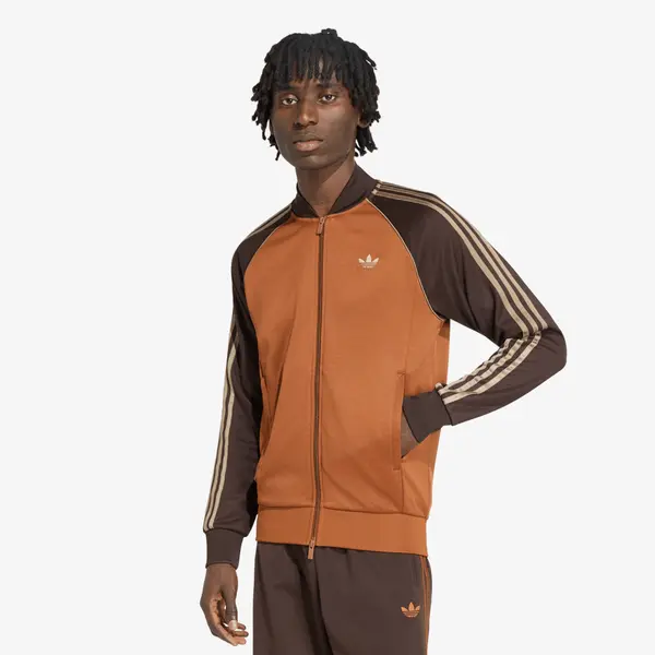 adidas Originals Hoodica adidas SST Track Top Dusky Bronze L