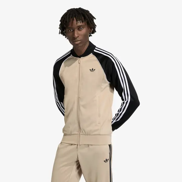 adidas Originals Hoodica adidas Sst Track Top Stone Khaki XL