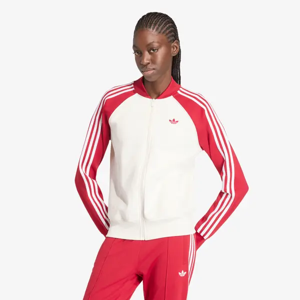 adidas Originals Hoodica adidas Sst Tt Cloud White/ Team Victory Red/ White S