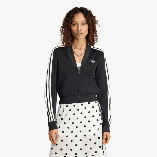 adidas Originals Hoodica adidas V-Neck Superstar Track Top Black S