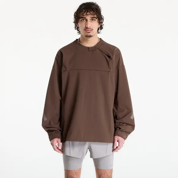 adidas Performance Hoodica adidas x Entire Studios Z.N.E. Uniform Half Zip Woven Track Top Dust Cargo M