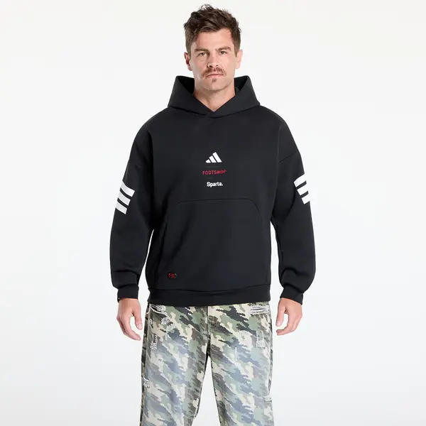 adidas Performance Hoodica adidas x Footshop x Sparta Hoodie UNISEX Black XXL