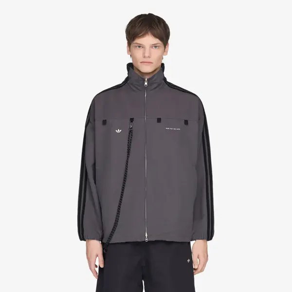 adidas Originals Hoodica adidas x Song For The Mute 007 Track Top UNISEX Grey Six M