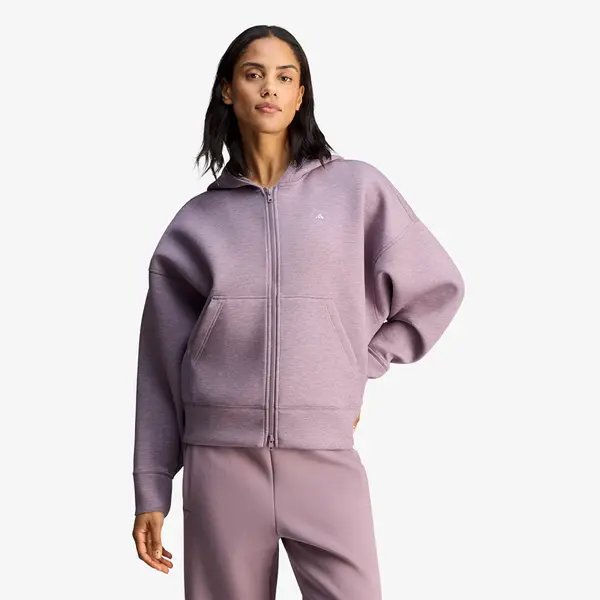 adidas Performance Hoodica adidas x Stella Mccartney Scuba Hoodie Legacy Purple L