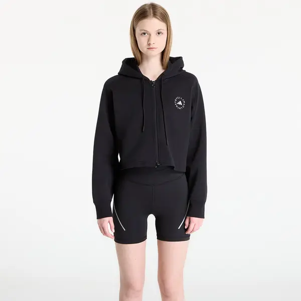 adidas Performance Hoodica adidas x Stella Mccartney Sportswear Cropped Hoodie Black L