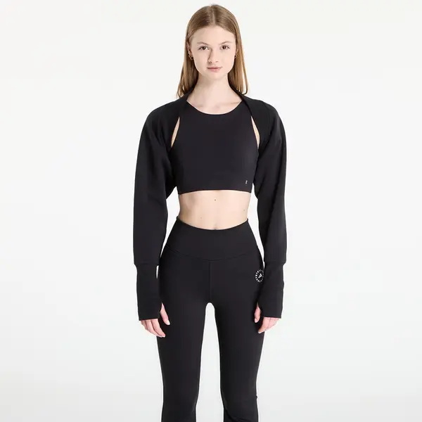adidas Performance Hoodica adidas x Stella Mccartney Studio Sweatshirt Shrug Black XS