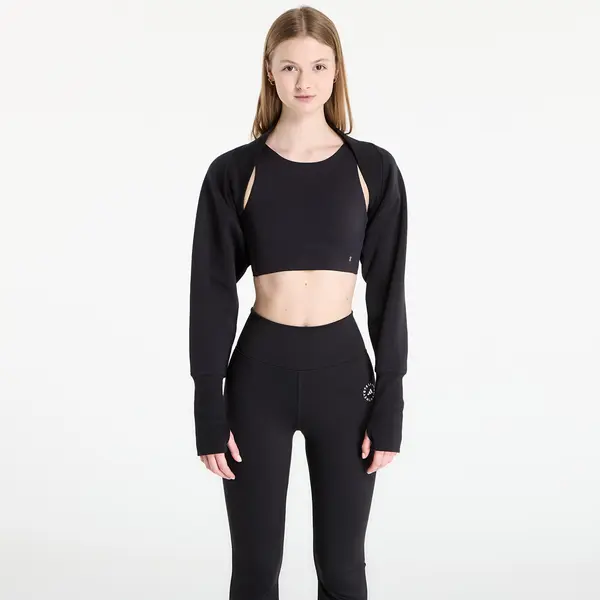 adidas Performance Hoodica adidas x Stella Mccartney Studio Sweatshirt Shrug Black XS
