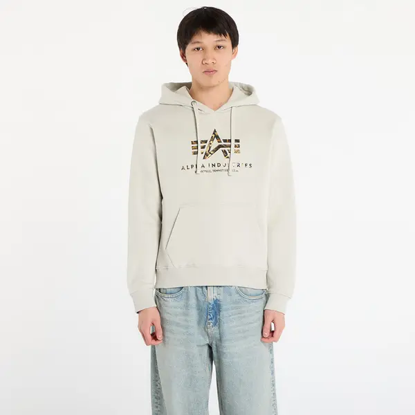 Alpha Industries Hoodica Alpha Industries Basic Hoodie BL Effect Print Stone XL