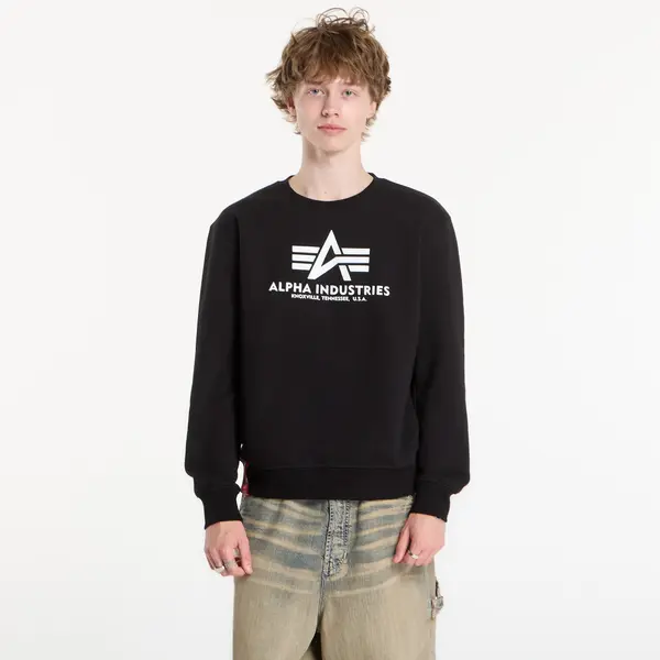 Alpha Industries Hoodica Alpha Industries Basic Hoody Small Logo II Black S