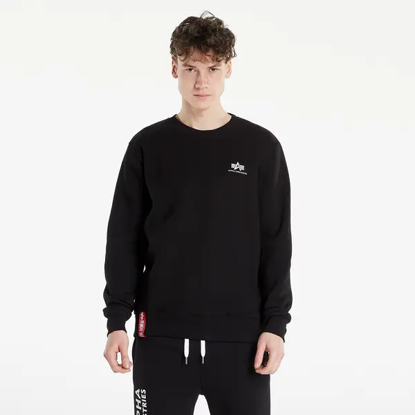Alpha Industries Hoodica Alpha Industries Basic Sweater Small Logo Black L