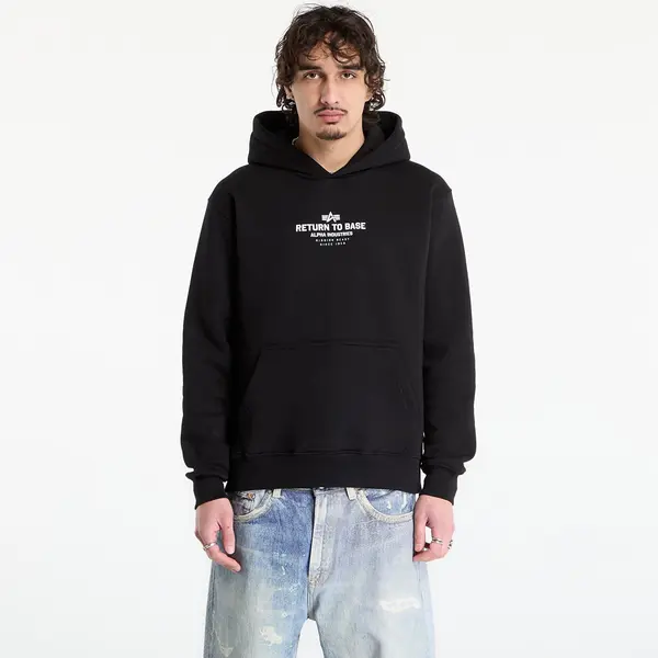 Alpha Industries Hoodica Alpha Industries Return To Base Hoodie Black L