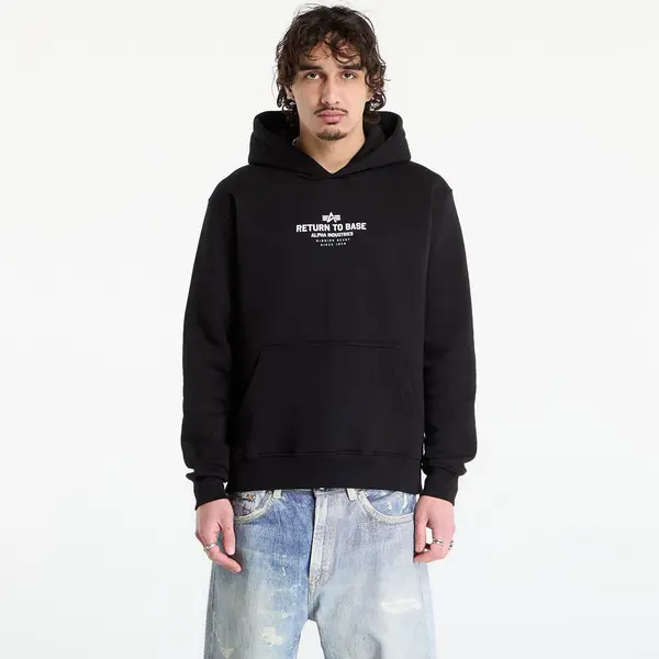 Alpha Industries Hoodica Alpha Industries Return To Base Hoodie Black L