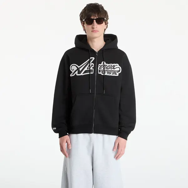 Avirex Hoodica Avirex Script Hoodie Black XL