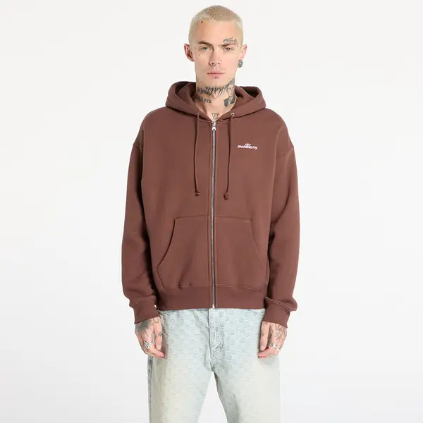 Awake NY Hoodica Awake NY Crown Logo Full-Zip Hoodie Brown M