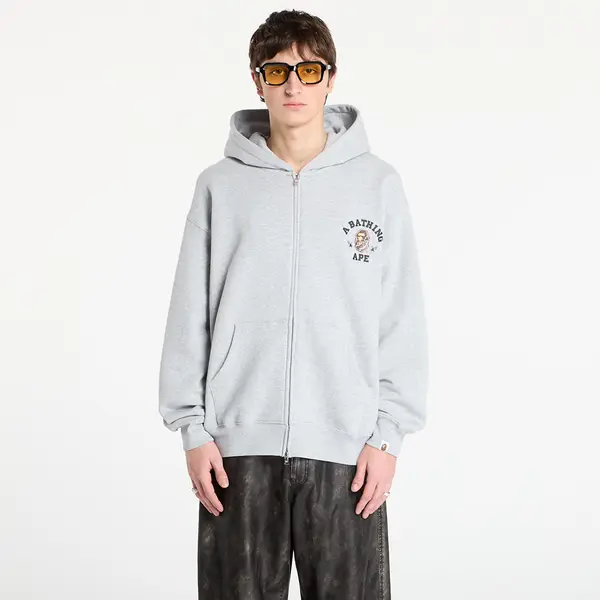 A BATHING APE Hoodica BAPE® x FOOTSHOP - Zip-Up Hoodie Gray M
