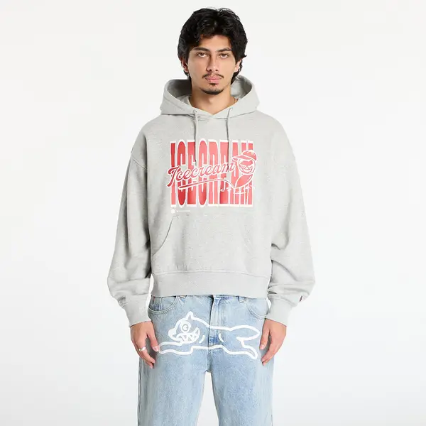 Billionaire Boys Club Icecream Hoodica Billionaire Boys Club Icecream Cherry Oversized Popover Hood Heather Grey M