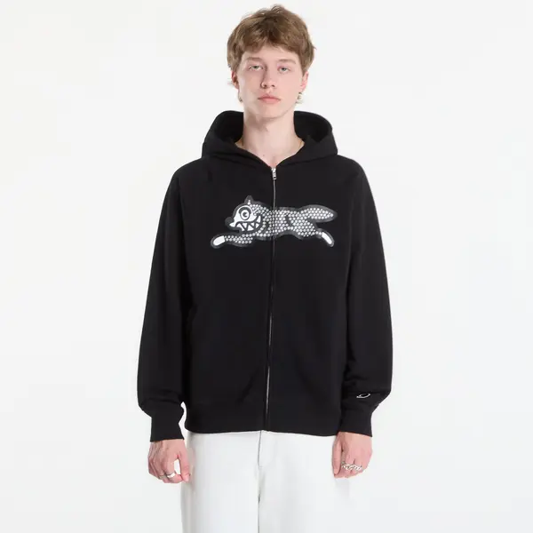 Billionaire Boys Club Icecream Hoodica Billionaire Boys Club Icecream Glitter Running Dog Zip Through Hood Black M
