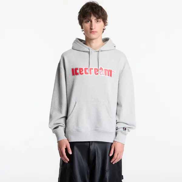 Billionaire Boys Club Icecream Hoodica Billionaire Boys Club Icecream Soft Serve Popover Hood Heather Grey L