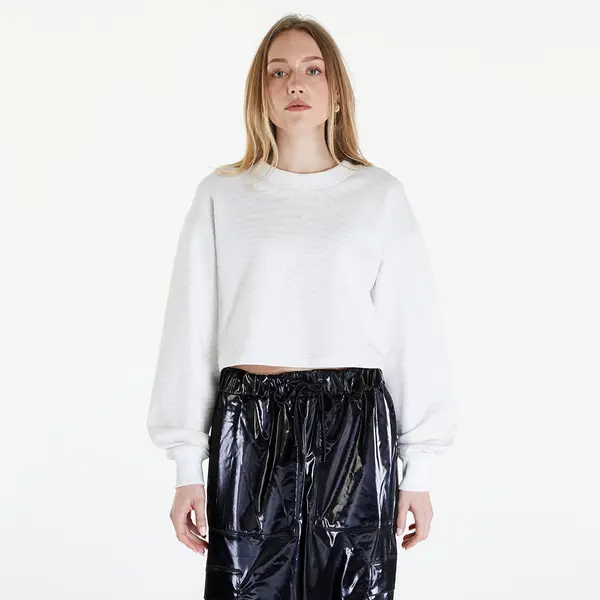 Calvin Klein Hoodica Calvin Klein Jeans Logo Short Crewneck Warp Logo White L