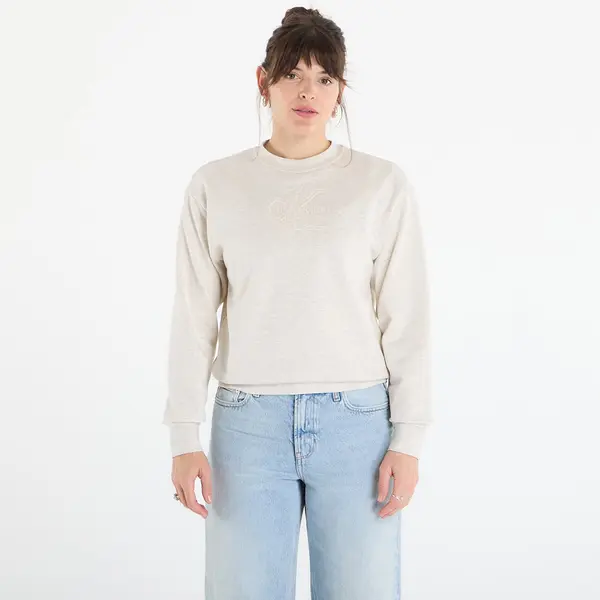 Calvin Klein Hoodica Calvin Klein Jeans Ls Embossed Monologo Terry Crewneck ? M
