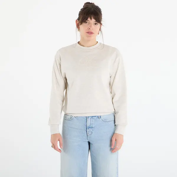 Calvin Klein Hoodica Calvin Klein Jeans Ls Embossed Monologo Terry Crewneck ? S