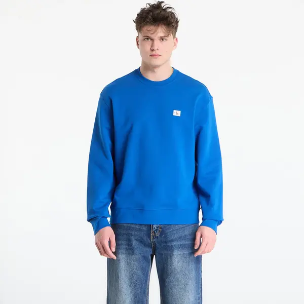 Calvin Klein Hoodica Calvin Klein Jeans Ls Eu 350Terry Badge Crewneck Sw Classic Blue L
