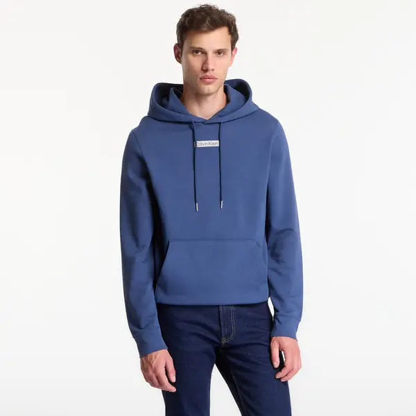 Calvin Klein Hoodica Calvin Klein Ls 350terry Eu Sp Graphic Hoodie Dark Denim M