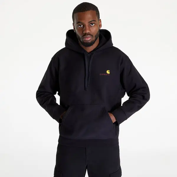 Carhartt WIP Hoodica Carhartt WIP Hooded American Script Sweat Black M