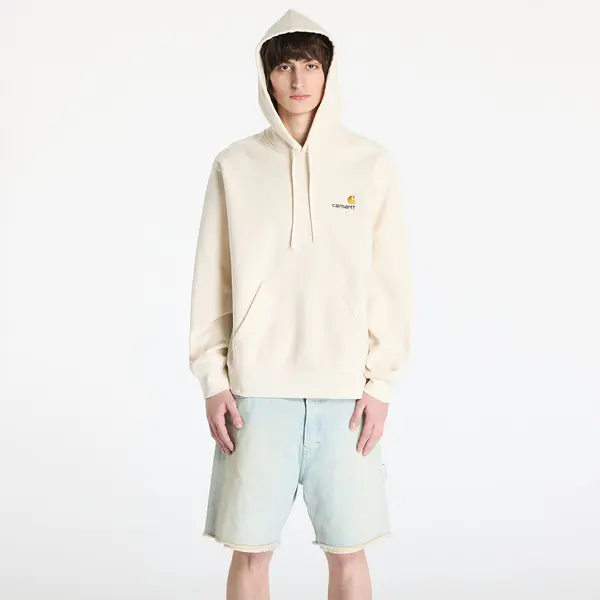 Carhartt WIP Hoodica Carhartt WIP Hooded American Script Sweat UNISEX Natural XS