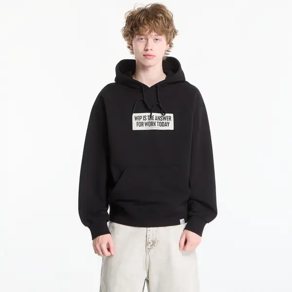 Carhartt WIP Hoodica Carhartt WIP Hooded Bumper Sticker Sweat UNISEX Black M
