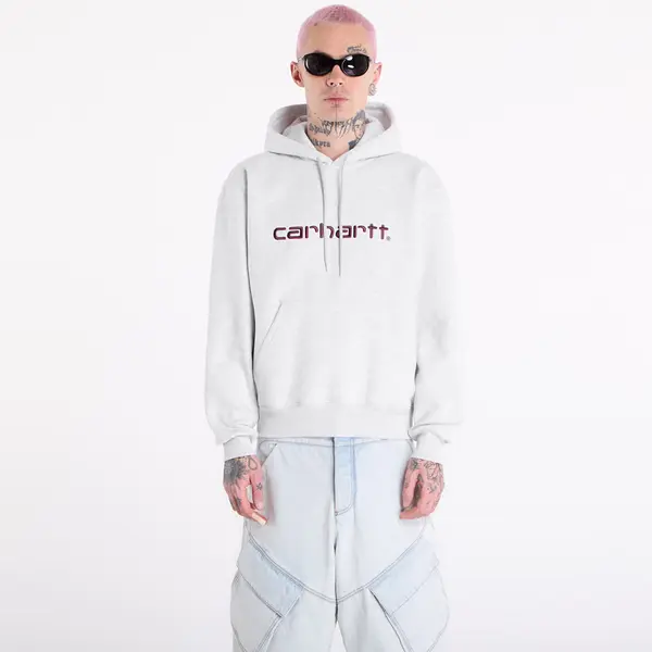 Carhartt WIP Hoodica Carhartt WIP Hooded Carhartt Sweat UNISEX Ash Heather/ Cozy Purple XL