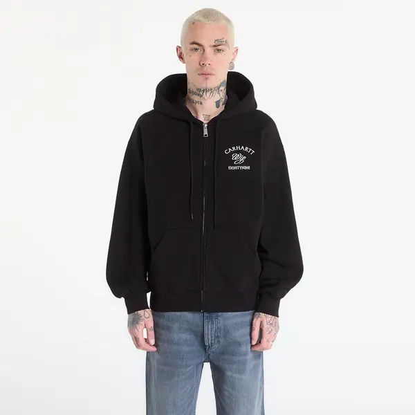 Carhartt WIP Hoodica Carhartt WIP Hooded Eightynine Sweat Jacket UNISEX Black L