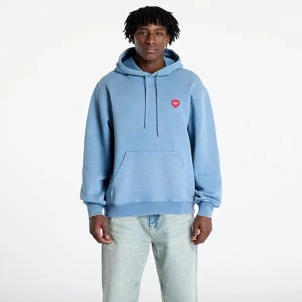 Carhartt WIP Hoodica Carhartt WIP Hooded Ingo Sweat UNISEX Light Blue Garment Dyed S