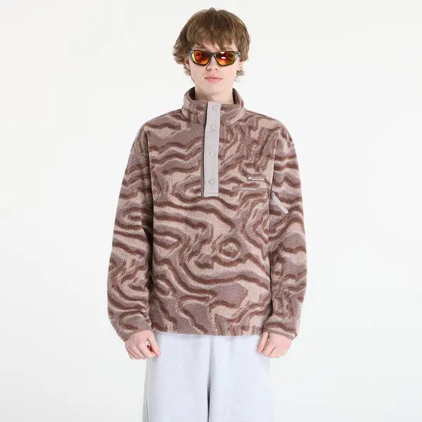Columbia Hoodica Columbia Helvetia™ Half Snap Fleece With Print Iron/ Topoglitch S