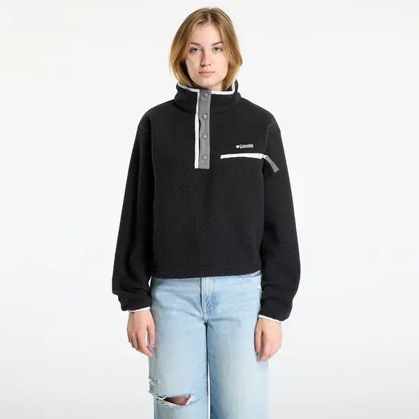 Columbia Hoodica Columbia Helvetia™ II Cropped Half Snap Fleece Black L