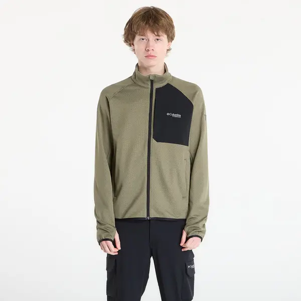 Columbia Hoodica Columbia Triple Canyon™ II Functional Grid Fleece Jacket Stone Green Heather/ Black L