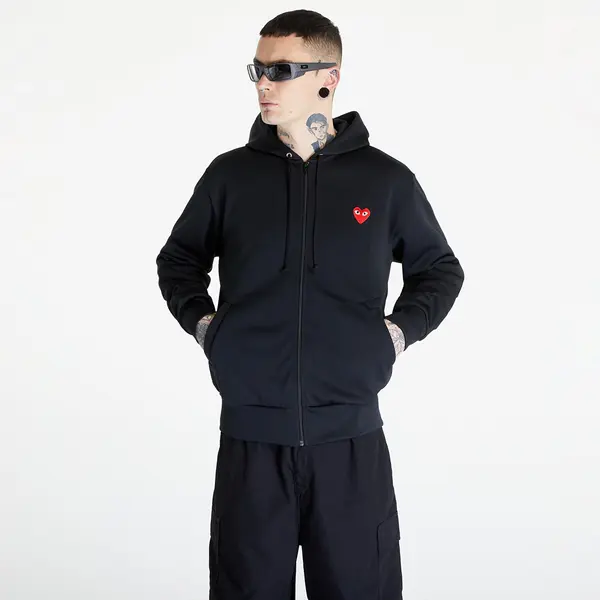 Comme des Garçons PLAY Hoodica Comme des Garçons PLAY Heart Logo Sweatshirt Knit UNISEX Black S