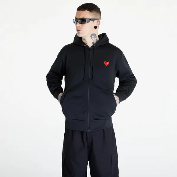 Comme des Garçons PLAY Hoodica Comme des Garçons PLAY Heart Logo Sweatshirt Knit UNISEX Black S